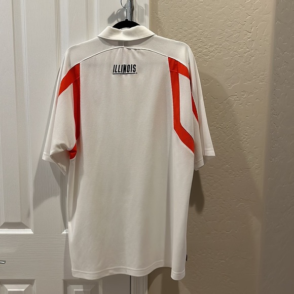 Univ of Illinois Fighting Illini Nike Authentic Athletic Dept Polo. XL - Picture 3 of 7